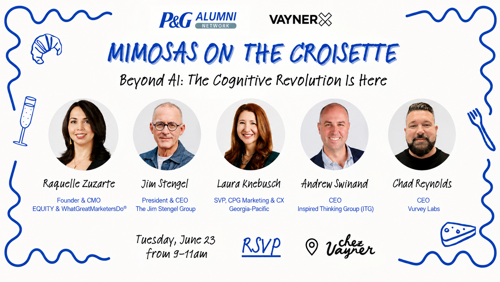 Mimosas on the croisette event promotion image